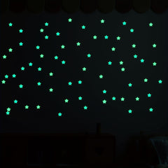 70 Glow In The Dark Stars Wall Stickers