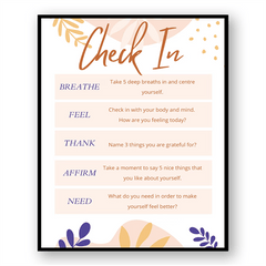 Boho Educational Art Print for Social Workers
