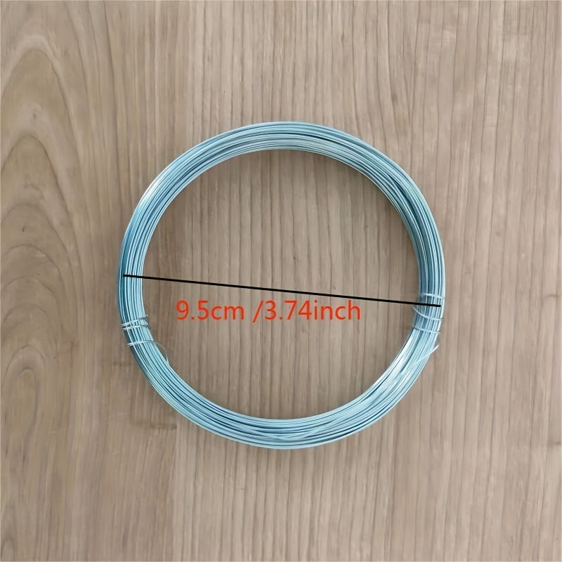 1pc Galvanized Hobby Wire for Crafts DIY Projects Fastening Fences