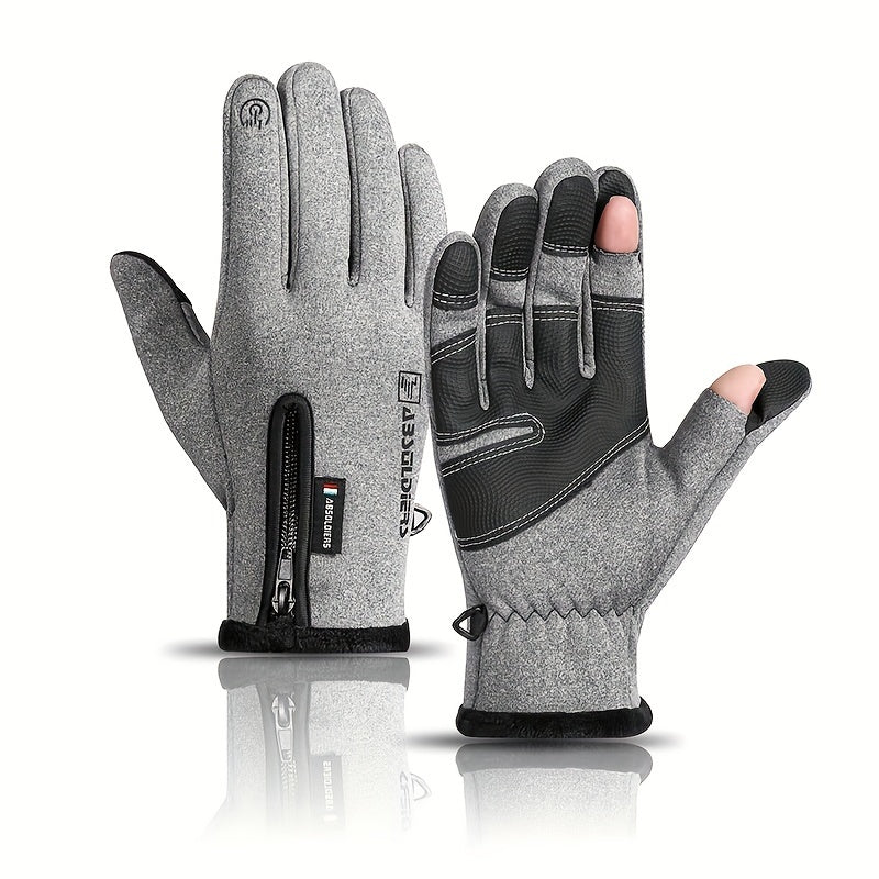 Winter Touchscreen Gloves For Texting And Running In Cold Weather