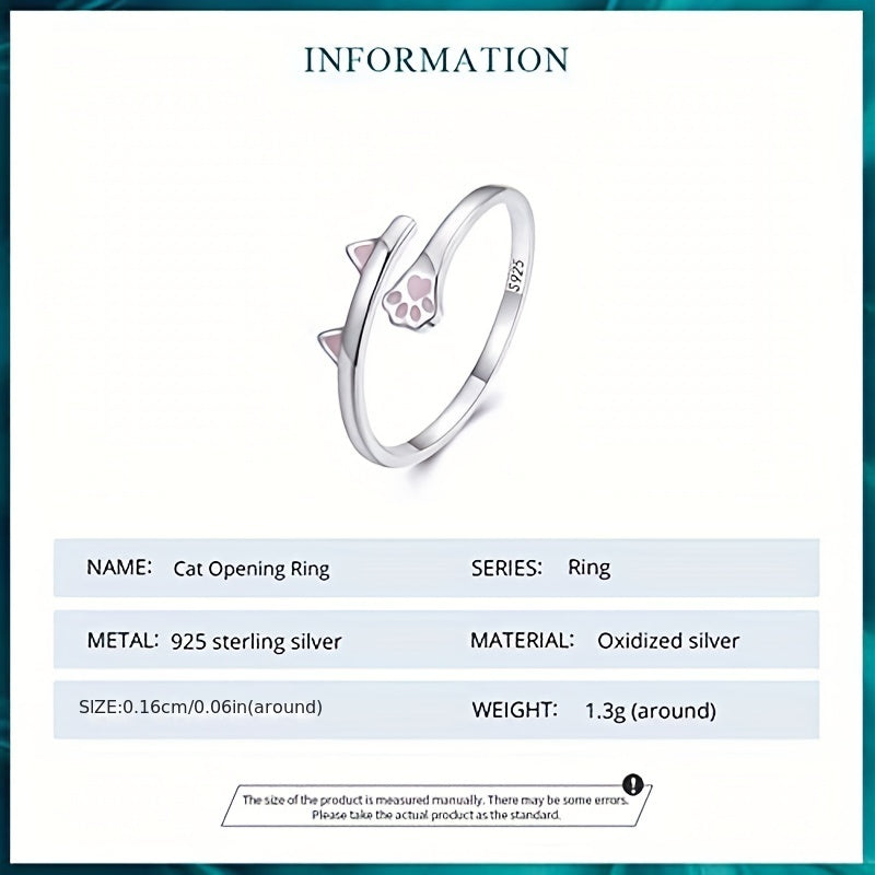 Cat Paw Ring Holiday Party Girls Accessories