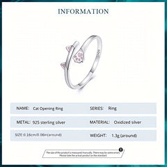 Cat Paw Ring Holiday Party Girls Accessories