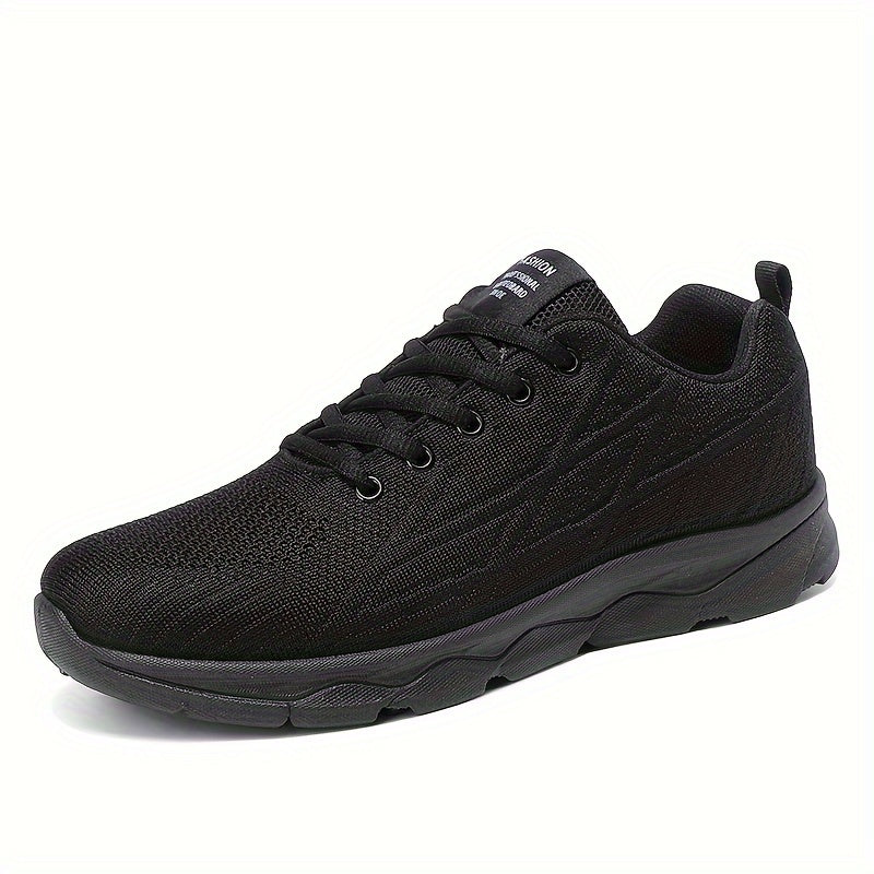 Men's Breathable Running Shoes Non Slip Lace Up Sneakers