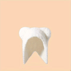 Bear Hat for Autumn/Winter: Ear Protection Plush Hat
