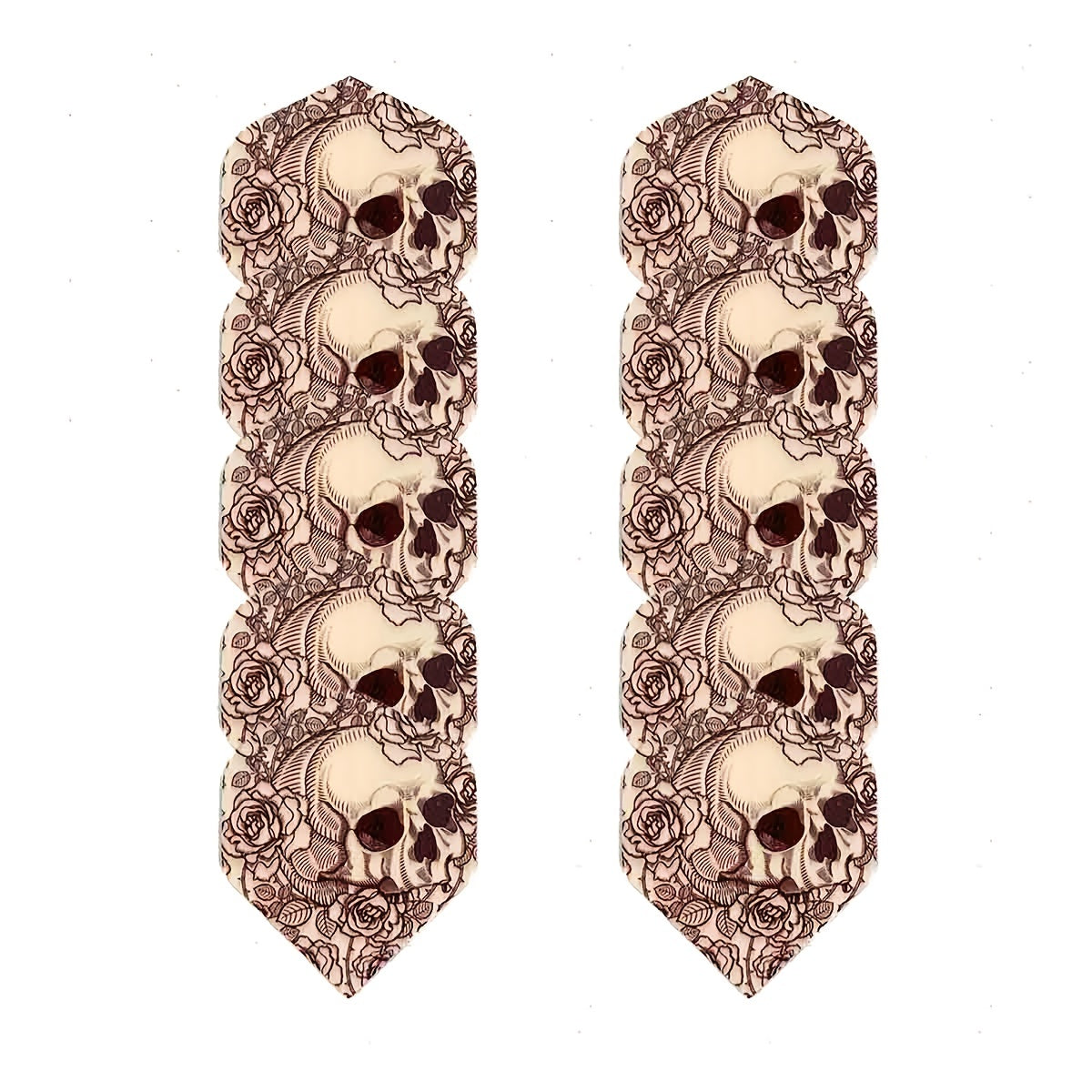 Halloween Skull Spider Dart Tail - Set of 15 - Dart Accessories