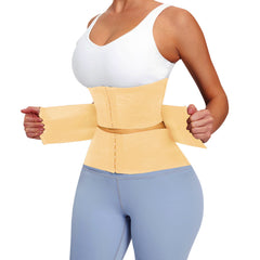 Adjustable Double Belt Corset Waist Trainer for Women