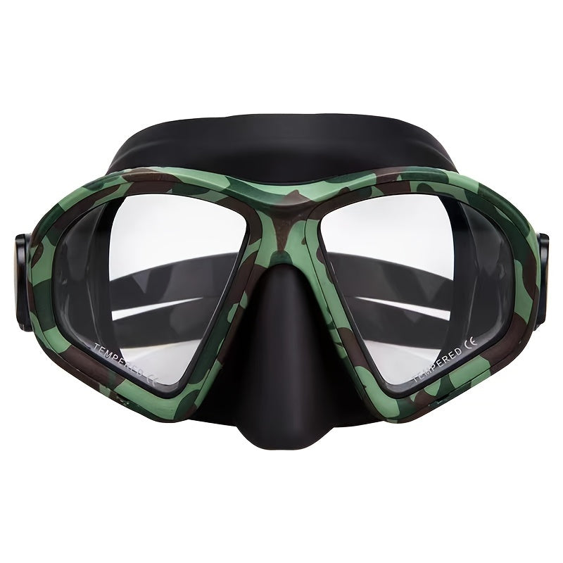 Swim Mask Dive Goggles Swimming Goggles With Nose Cover Snorkeling Gear