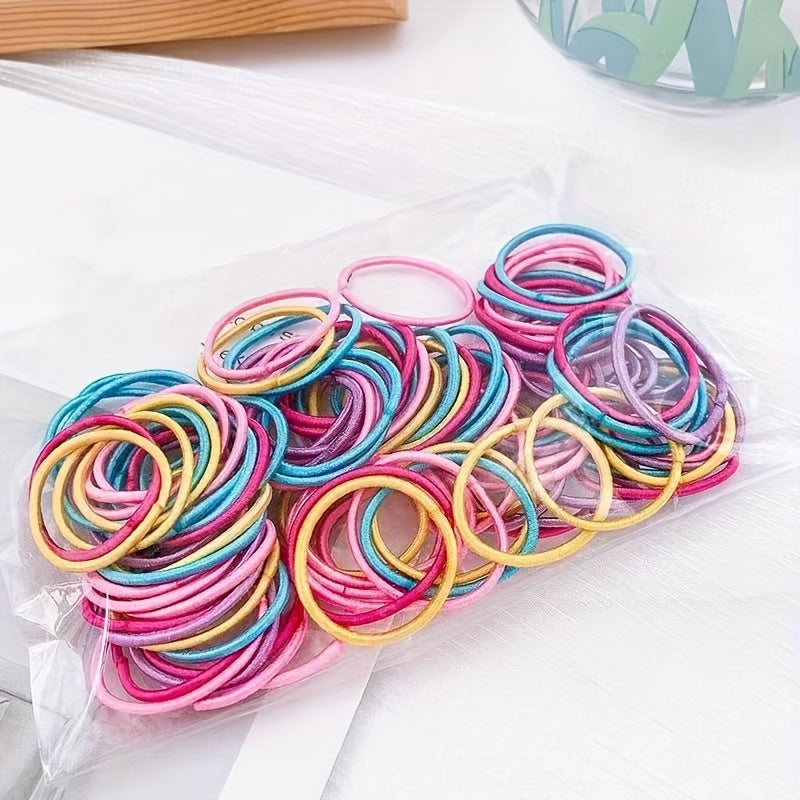 Hair Ties Elastic Decorative Hair Accessories Set for Baby Girls