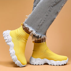 Women's Breathable Sports Sock Shoes Lightweight Non slip Travel Shoes