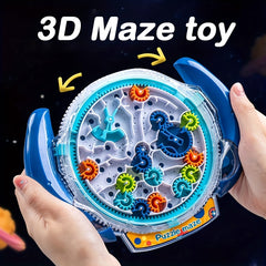 Colorful Gear Puzzle Adventure Toy for Kids - Educational Gear Puzzle Toy