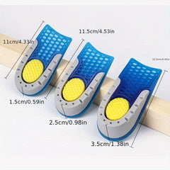 Heightening Half Pad Soft TPE Sports Insole