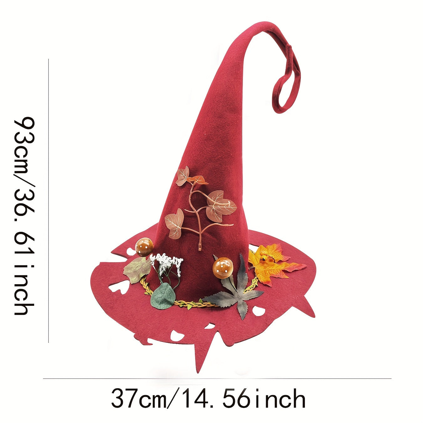 Spooky Halloween Witch Hat Adds a Magical Touch to Your Party