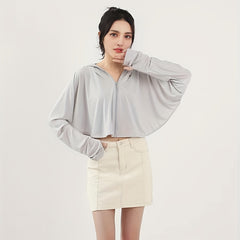 Ponytail Sunproof Shawl Summer Hoodie Sun Jacket UV Protection