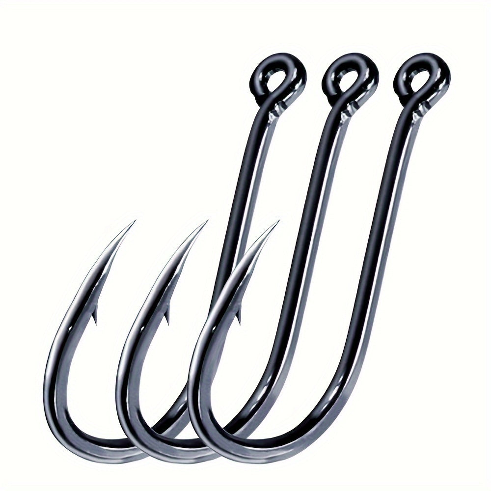 100pcs 3 12 Barbed Fishing Hook Carbon Steel Sharp Hooks Fishing Accessories