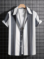 Men's Beach Style Casual Short Sleeve Shirts