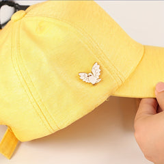 Children s Brooch Metal Pigeon Badge Couple Collar Pin Brooch Jewelry