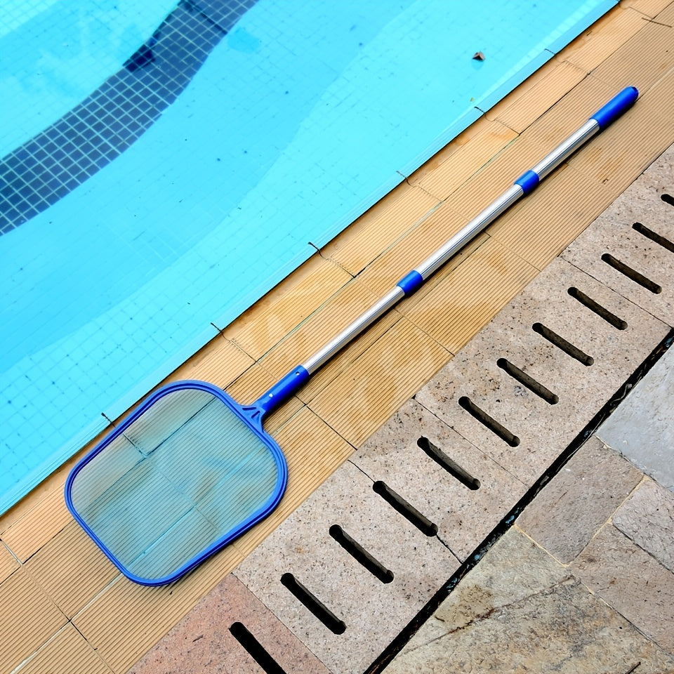 Pool Net with Telescopic Pole for Fishing Leaf Removal