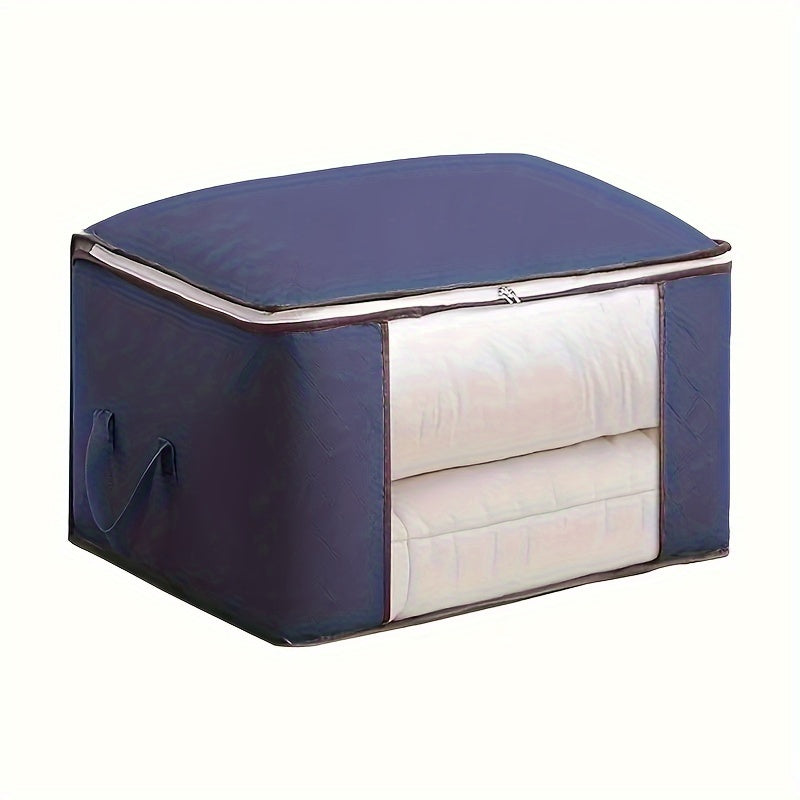Storage Bag with Transparent Window for Bedding & Clothing