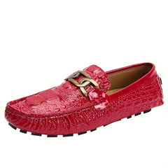 Men's Croc Loafers Slip On Flat Shoes Spring Summer
