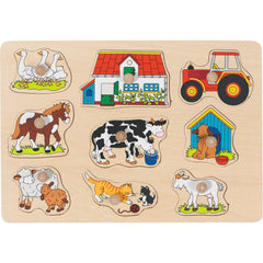 Farm I Lift Out Puzzle Set 9pcs