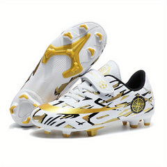 Kids Football Cleats Lightweight Comfortable Sport Shoes for Boys Girls