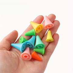 6pcs Knitting Needle Point Protectors Set with Plastic Box