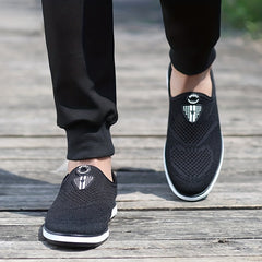 Men's Breathable Mesh Loafer Shoes Non-slip Slip On Sneakers
