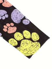 Kid Girls Claws Print Leggings Slim Fit Stretchy Casual Tight Pants