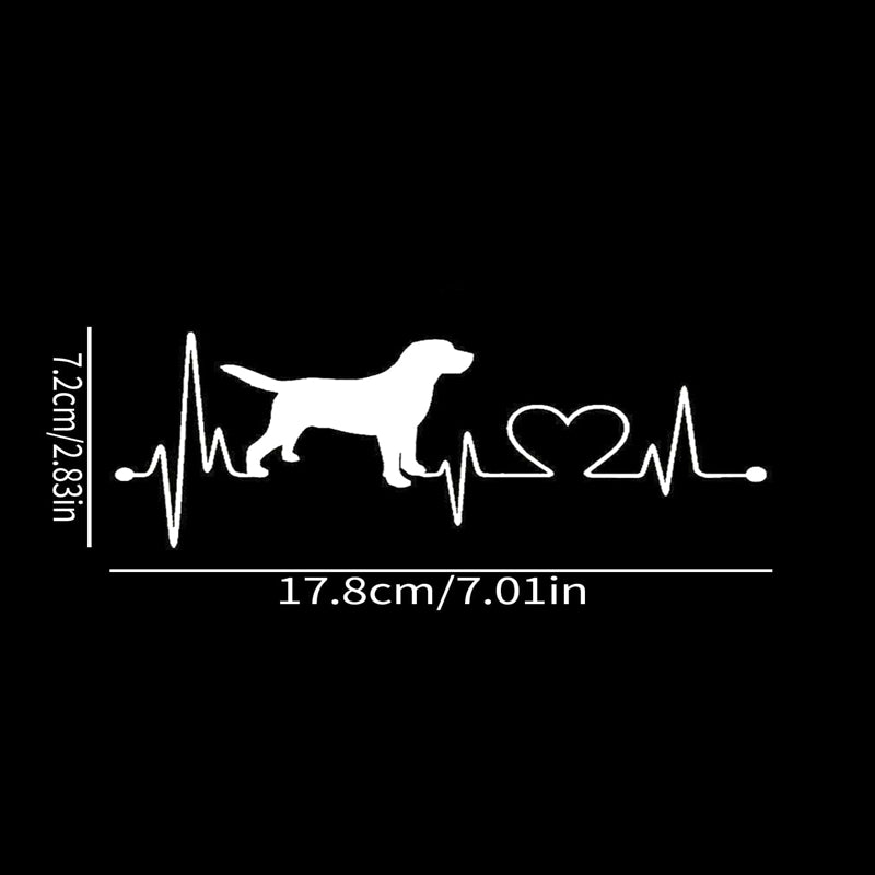 Cute Cartoon Dog Car Sticker