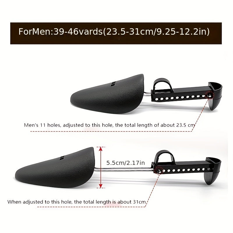 Men's Adjustable Plastic Shoe Tree Sports Shoe Shaper Shoe Cover