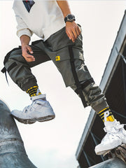 Flap Pockets Cargo Pants Men s Joggers For Autumn