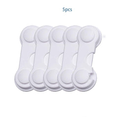 Child Safety Plastic Cabinet Lock Baby Protect 5-10pcs
