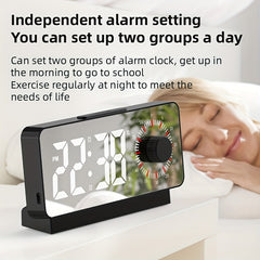 Dual Display Countdown Alarm Clock with Manager Function