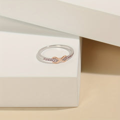 Infinity Zircon Ring + Gift Card - Daughter