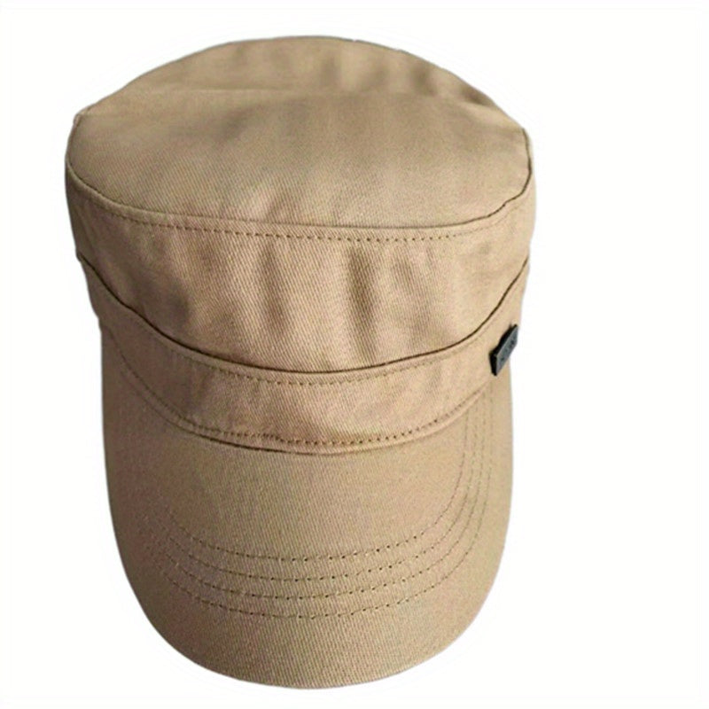 Military Cap Classic Cotton Flat Caps Outdoor Sun Protection Casual Hat