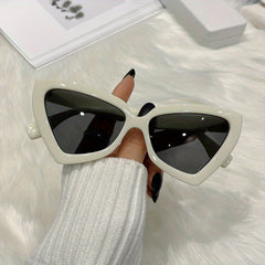 Y2K Triangle Cat Eye Sunglasses UV400 Sun Shades