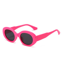 Women's Oval Frame Boho Street Snap Sunscreen Glasses