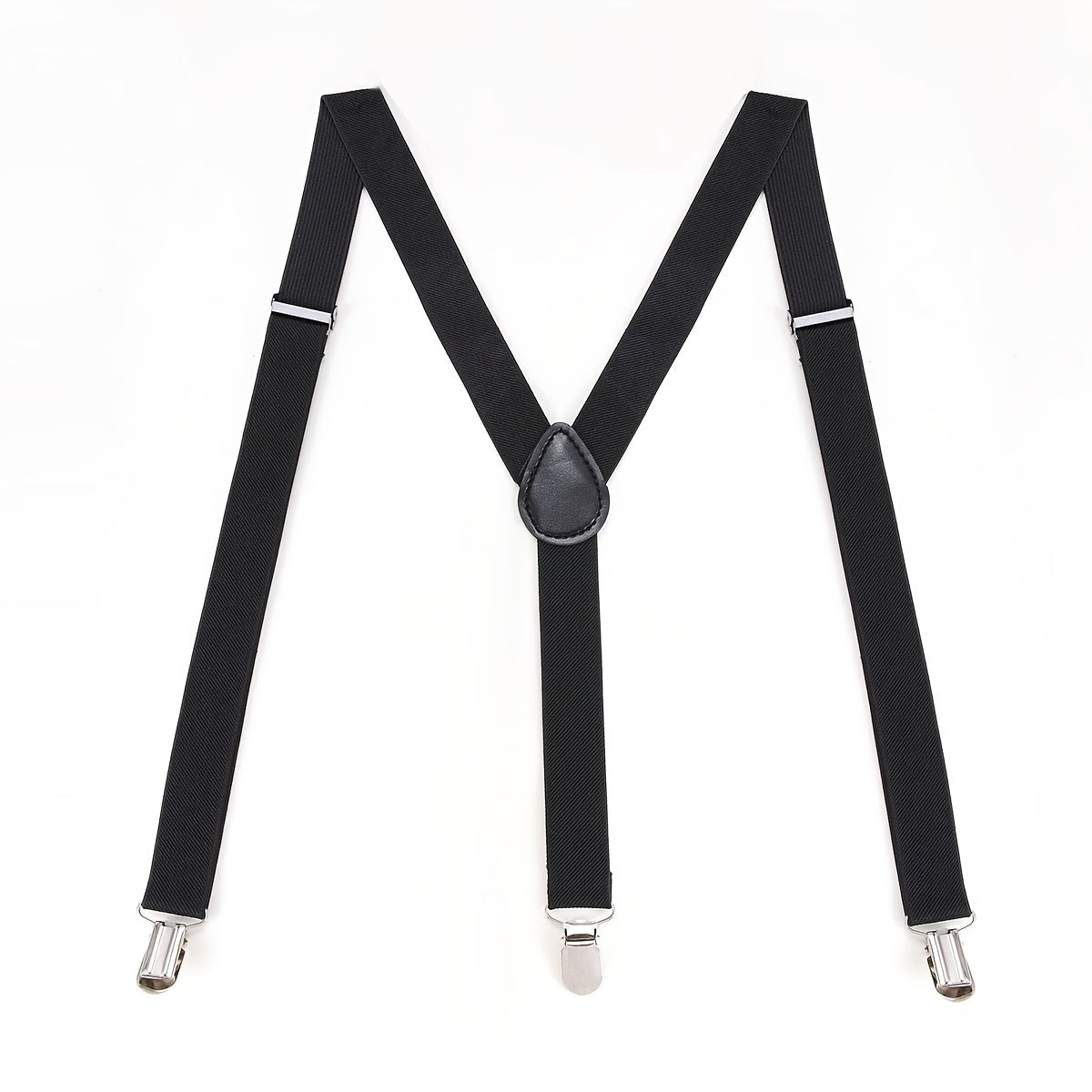 Men's 1inch Wide Plain Suspenders Overall