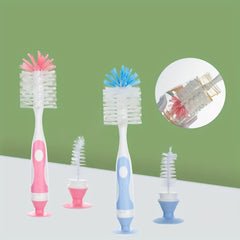 Baby Nylon Brush Pacifier & Bottle Cleaning Set