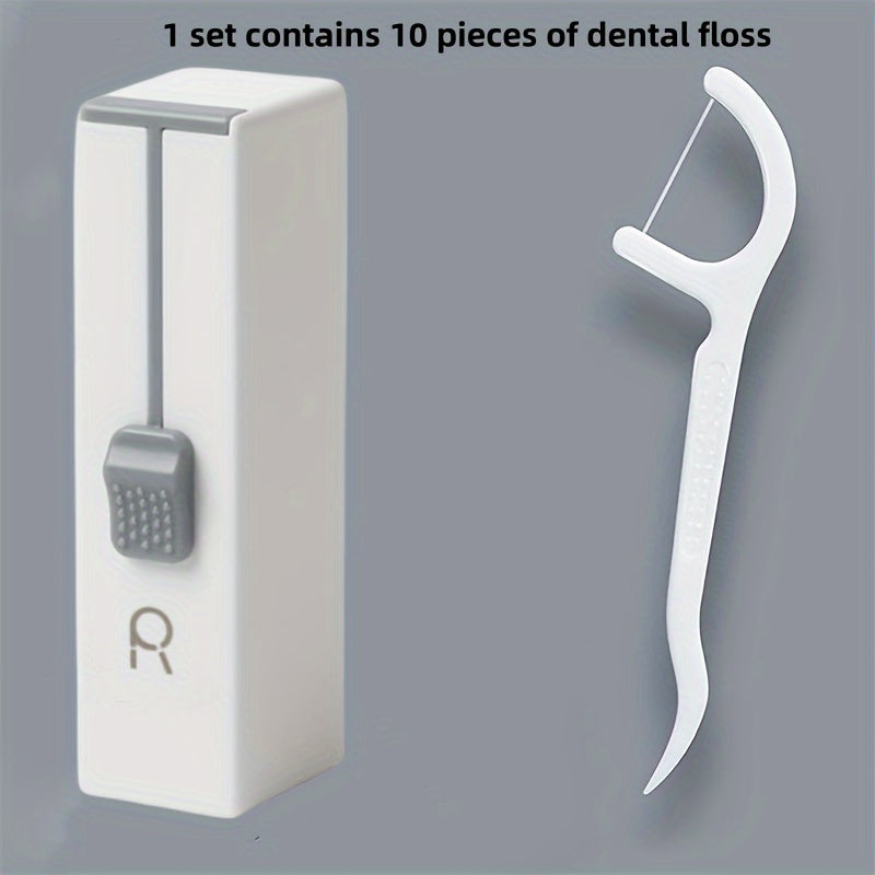 Dental Floss Portable Case Toothpick Travel Hotel Home 2pcs 50pcs