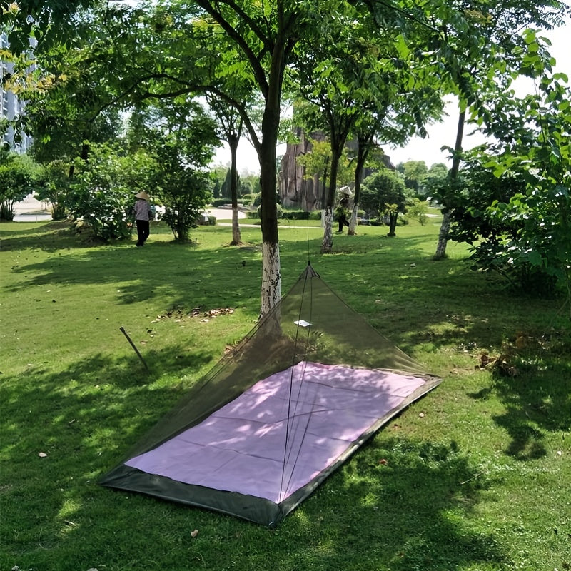 Portable Triangle Mosquito Net for Camping Easy Set Up Carry