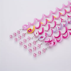 6pcs Colorful Crystal Headbands for Girls