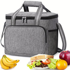 Large Insulated Lunch Bag for Office School Picnic Beach