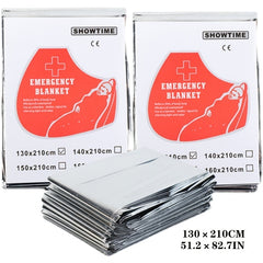 Portable Thermal Emergency Blanket for Outdoor Protection