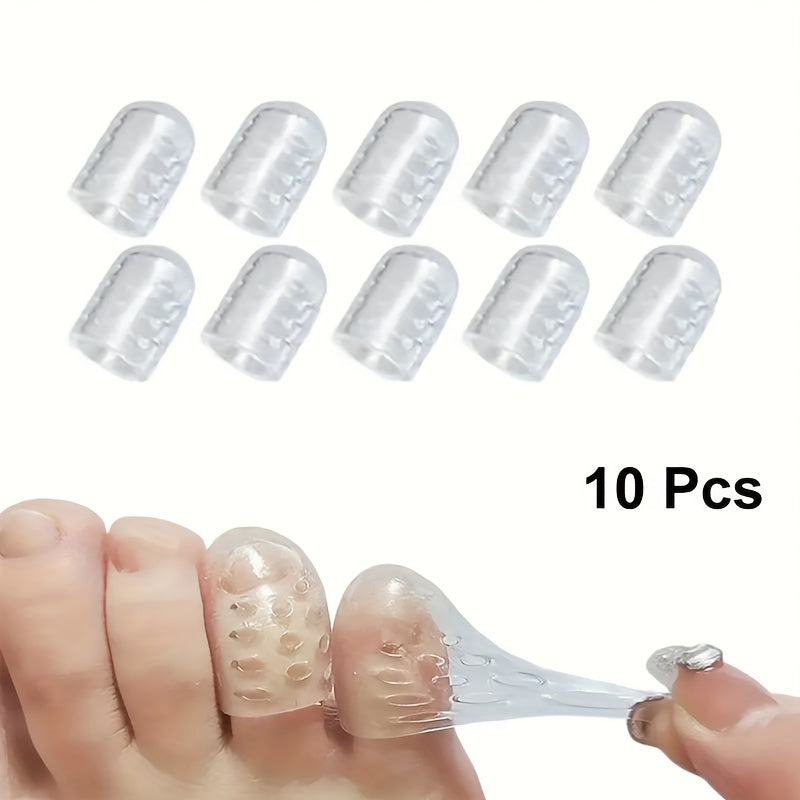 Soft Silicone Toe Protectors - 10/20pcs Breathable Anti-wear Protection