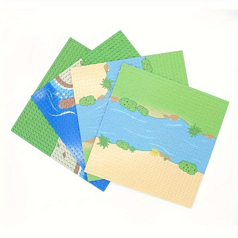 32x32 Baseplate Building Blocks Jungle Forest Ocean Base Board Halloween Gift