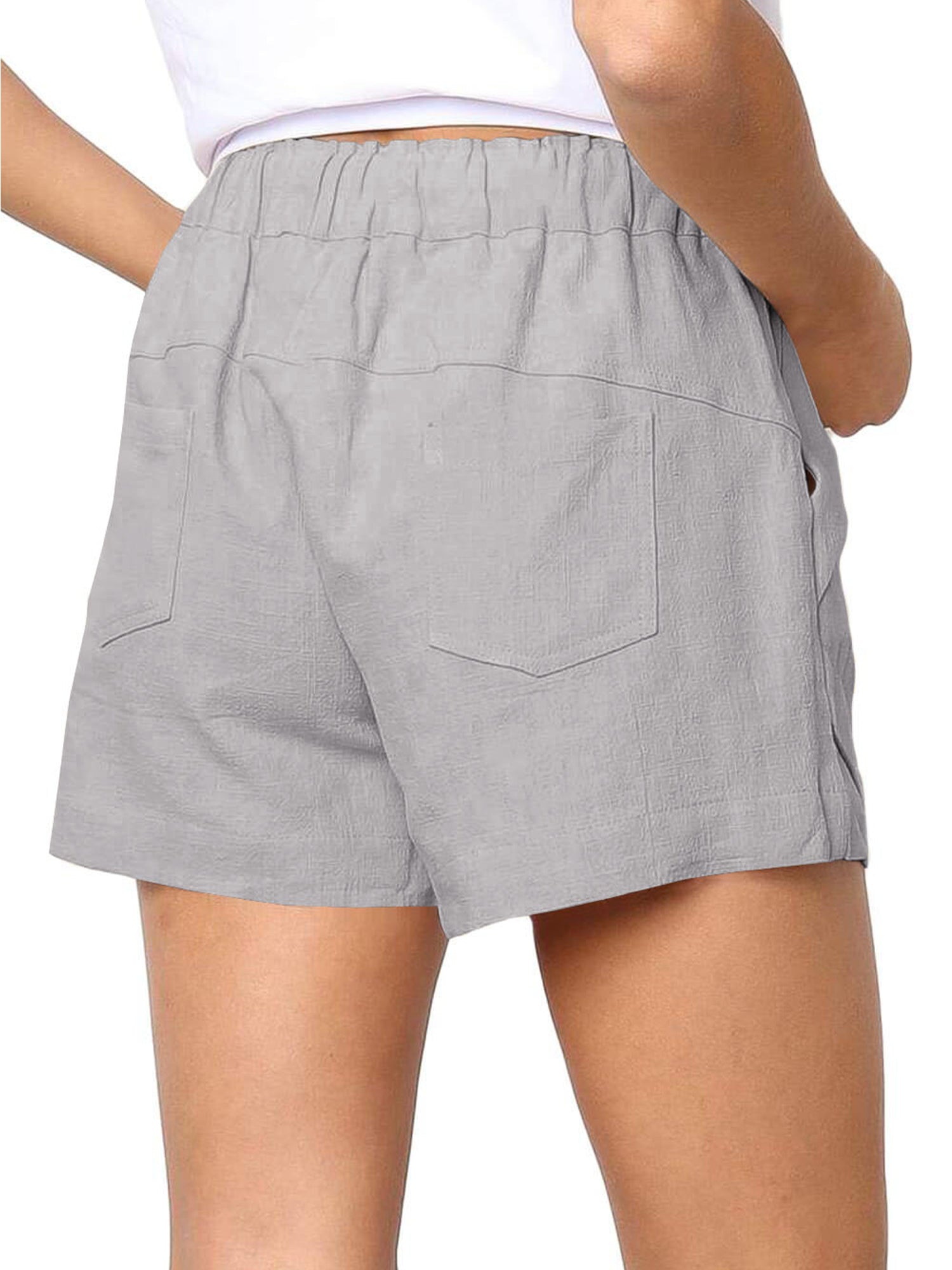 Women's Casual Loose Summer Elastic Waist Shorts