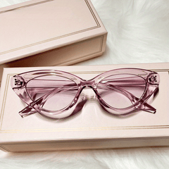 Gradient Cat Eye Sunglasses UV Protection Shades for Women