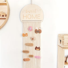 Macrame Hair Bows Holder: Stylish Way to Organize Accessories