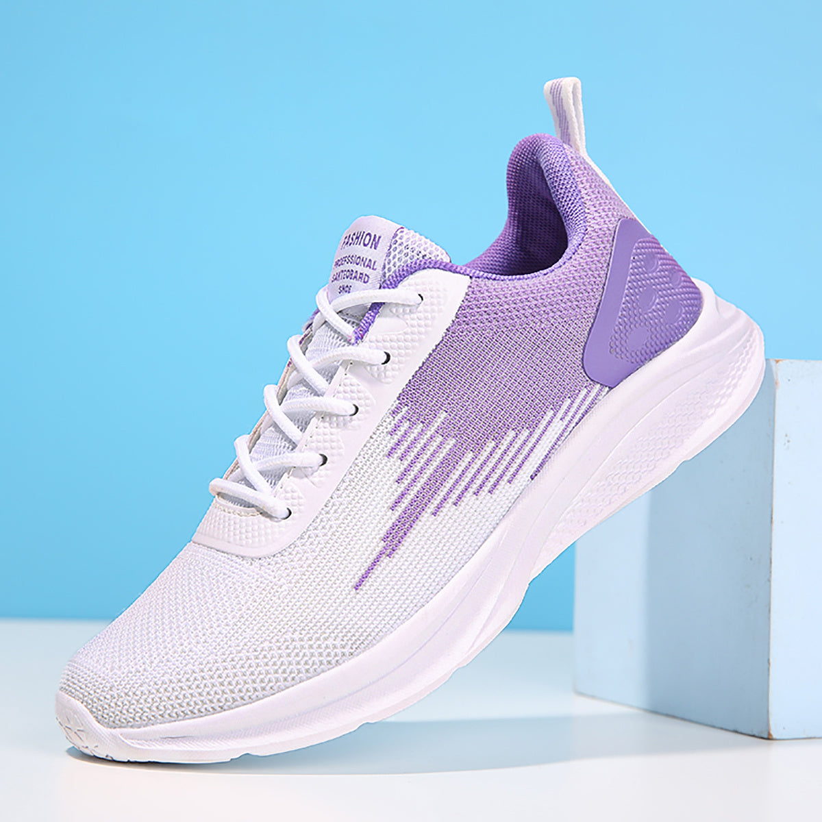 Breathable Mesh Lace Up Running Shoes Casual Women's Footwear